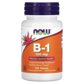 NOW Foods B-1 100 mg 100 viên 733739004468