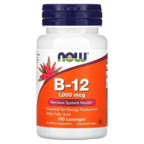 NOW Foods B-12 1.000 mcg 100 viên 733739004666