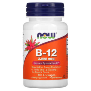 NOW Foods B-12 2.000 mcg 100 viên 733739004598