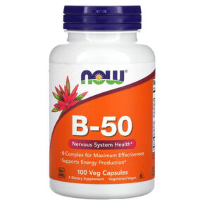 NOW Foods B-50 100 viên 733739004208