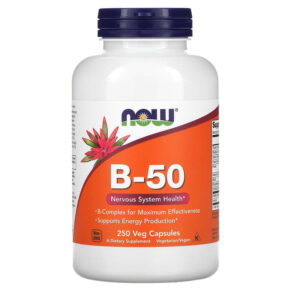 NOW Foods B-50 250 viên 733739004222