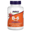 NOW Foods B-6 100 mg 250 viên 733739004581