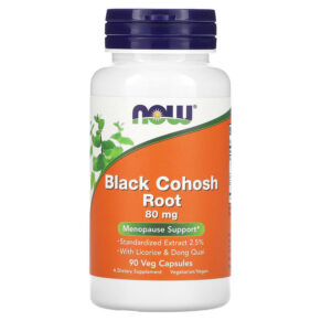 NOW Foods Black Cohosh Root 80 mg 90 viên 733739046079