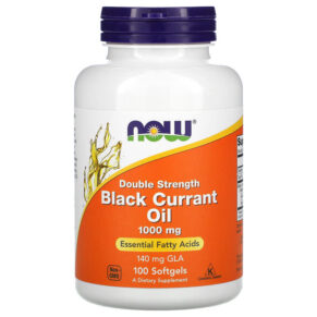NOW Foods Black Currant Oil 1.000 mg 100 viên 733739017178