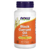 NOW Foods Black Currant Oil 500 mg 100 viên 733739017154