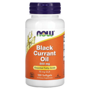 NOW Foods Black Currant Oil 500 mg 100 viên 733739017154