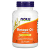 NOW Foods Borage Oil Concentration GLA 1.000 mg 120 viên 733739017222