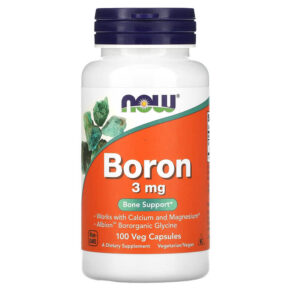 NOW Foods Boron 3 mg 100 viên 733739014108
