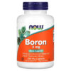 NOW Foods Boron 3 mg 250 viên 733739014122