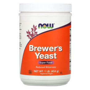 NOW Foods Brewer's Yeast Super Food 1 lb (454 g) 733739024206