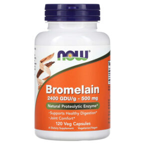 NOW Foods Bromelain 500 mg 120 viên 733739029478