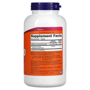 NOW Foods C-1000 250 Tablets 3 NOW Foods C-1000 250 Tablets 733739006820