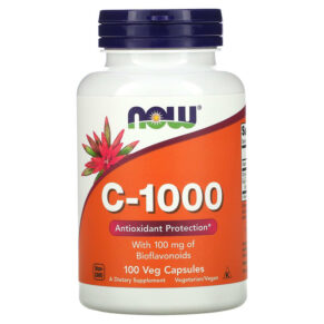 NOW Foods C-1000 + Bioflavonoids 100 viên 733739006905