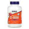 NOW Foods C-500 Orange Juice Flavor 100 viên 733739006301