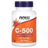 NOW Foods C-500 + Rose Hips 250 viên 733739006721
