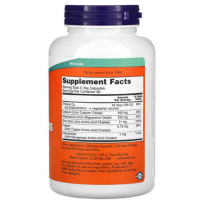 NOW Foods Calcium Citrate Caps 240 Veg Capsules 3 NOW Foods Calcium Citrate Caps 240 Veg Capsules 733739012371