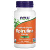 NOW Foods Certified Organic Spirulina 500 mg 100 viên 733739026965