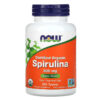 NOW Foods Certified Organic Spirulina 500 mg 200 viên 733739026989