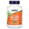 NOW Foods Certified Organic Spirulina Powder Pure 4 oz (113 g) 733739026903