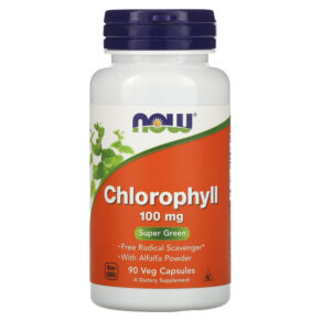 NOW Foods Chlorophyll 100 mg 90 viên 733739026453