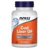 NOW Foods Cod Liver Oil Extra Strength 1.000 mg 90 viên 733739017437