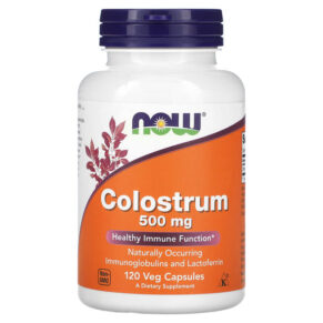 NOW Foods Colostrum 500 mg 120 viên 733739032164