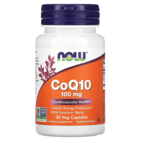 NOW Foods CoQ10 100 mg 30 viên 733739032102