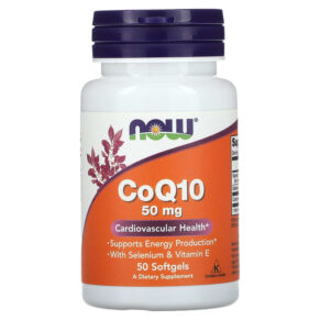 NOW Foods CoQ10 50 mg 50 viên 733739031921