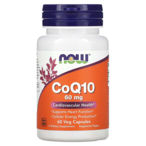 NOW Foods CoQ10 60 mg 60 viên 733739031532