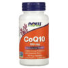 NOW Foods CoQ10 + Hawthorn Berry 100 mg 90 viên 733739032126