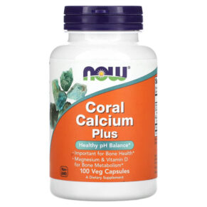 NOW Foods Coral Calcium Plus 100 viên 733739012760