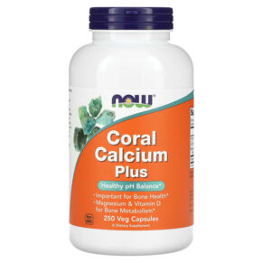 NOW Foods Coral Calcium Plus 250 viên 733739012814
