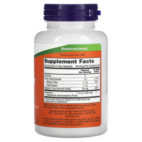 NOW Foods Cranberry Caps 100 Veg Capsules 733739032300