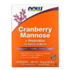 NOW Foods Cranberry Mannose + Probiotics cho Nữ On The Go 24 gói 0.21 oz (6 g) 733739028129
