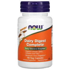 NOW Foods Dairy Digest Complete 90 viên 733739029560