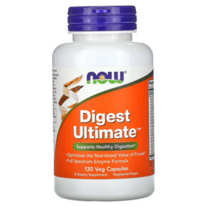 NOW Foods Digest Ultimate 120 viên 733739029683