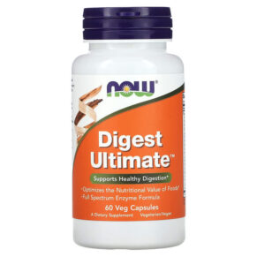NOW Foods Digest Ultimate 60 viên 733739029652