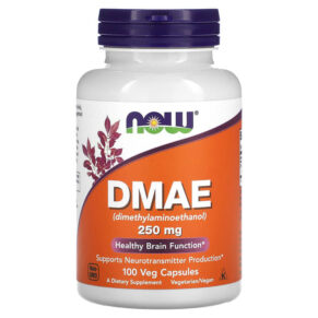 NOW Foods DMAE 250 mg 100 viên 733739030900