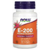NOW Foods E-200 + Mixed Tocopherols 134 mg (200 IU) 100 viên 733739008800