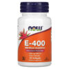 NOW Foods E-400 268 mg (400 IU) 50 viên 733739008909