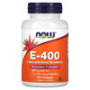 NOW Foods E-400 D-Alpha + Mixed Tocopherols 268 mg (400 IU) 100 viên 733739009067