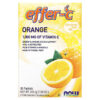NOW Foods Effer-C Effervescent Drink Mix Orange 1.000 mg 30 Packets .26 oz (7.5 g) Each 5 NOW Foods Effer-C Effervescent Drink Mix Orange 1.000 mg 30 gói .26 oz (7.5 g) 733739006134