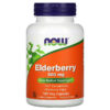 NOW Foods Elderberry 500 mg 120 viên 733739046697