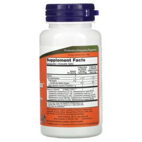 NOW Foods Extra Strength Berry Dophilus 50 Chewables 733739029232