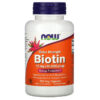 NOW Foods Extra Strength Biotin 10 mg (10.000 mcg) 120 viên 733739004796