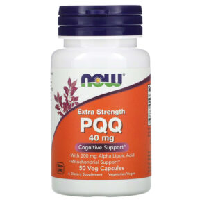 NOW Foods Extra Strength PQQ 40 mg 50 viên 733739030733