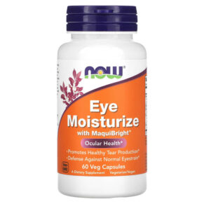NOW Foods Eye Moisturizer + MaquiBright 60 viên 733739030849