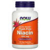 NOW Foods Flush-Free Niacin Double Strength 500 mg 90 Veg Capsules 5 NOW Foods Flush-Free Niacin Double Strength 500 mg 90 viên 733739004987