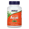 NOW Foods Freeze-Dried Acai 500 mg 100 viên 733739033550