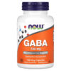 NOW Foods GABA 750 mg 100 viên 733739000897